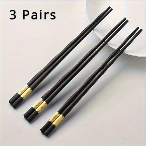 Durable NonSlip Fiberglass Chopsticks Reusable Dishwasher Safe