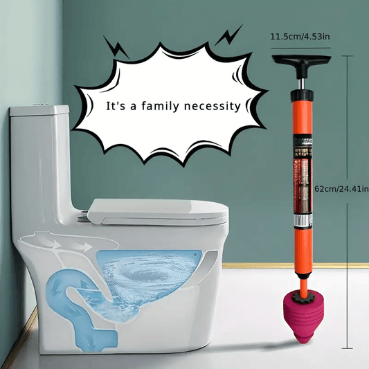 Plunge-Free Power Shot – Unclog Toilets in Seconds!