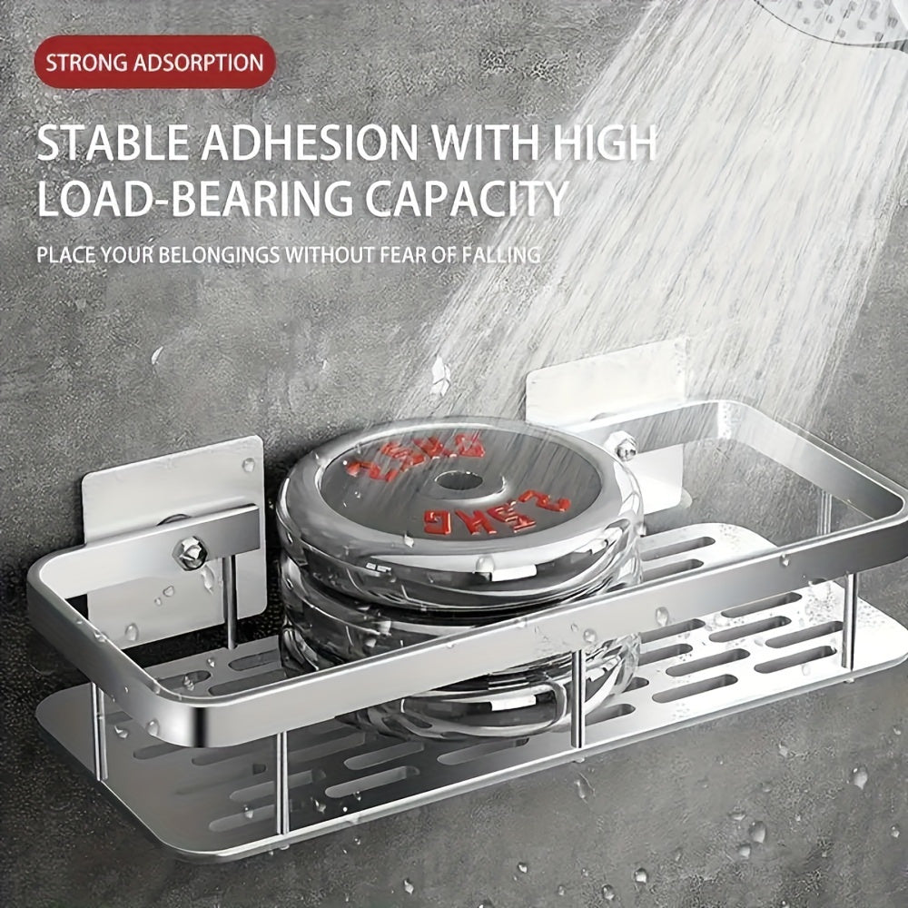 2Pack Aluminum NoDrill Wall Shelves RustProof SpaceSavers