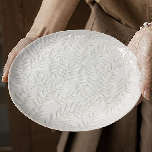 Stylish Ceramic Plate Set for Rice Soup More