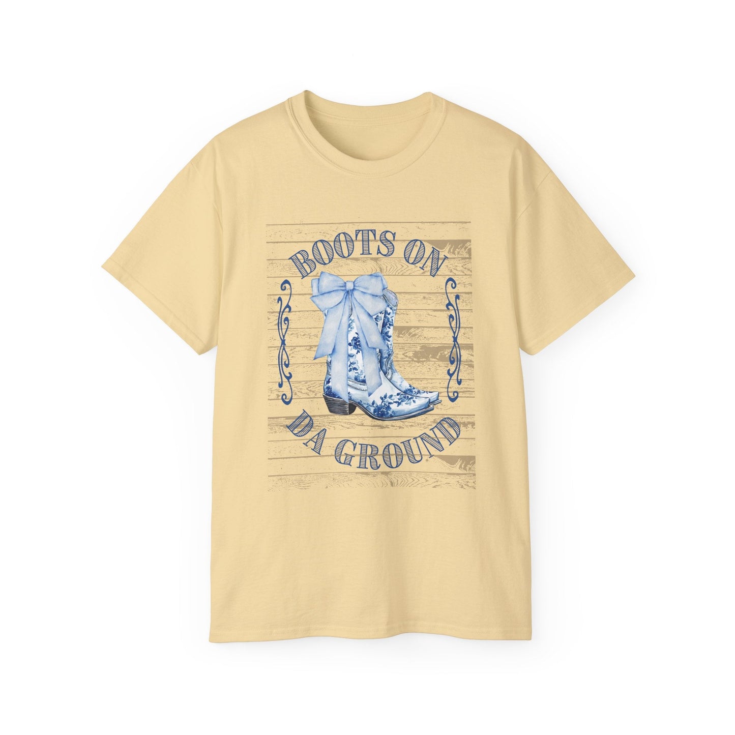 Western Song Cowboy Women's T-Shirt, Boots Graphic T-Shirt, Rural Lifestyle Top, Country Music Concert Apparel, Vintage Ranch Style Shirt