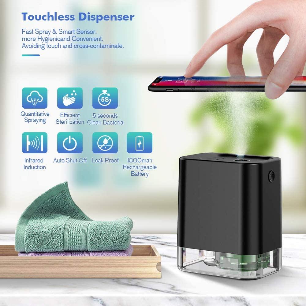 Sanispray Portable Auto Motion Sanitizer Sprayer | Kitchen + Metal |