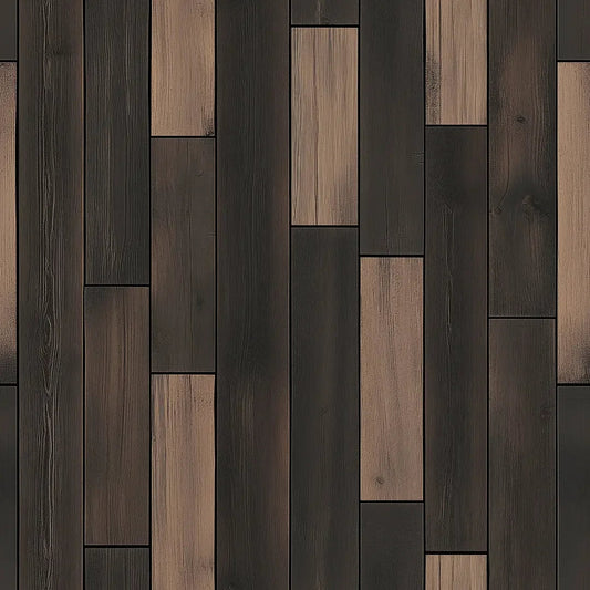 Modern Timber Block Wall