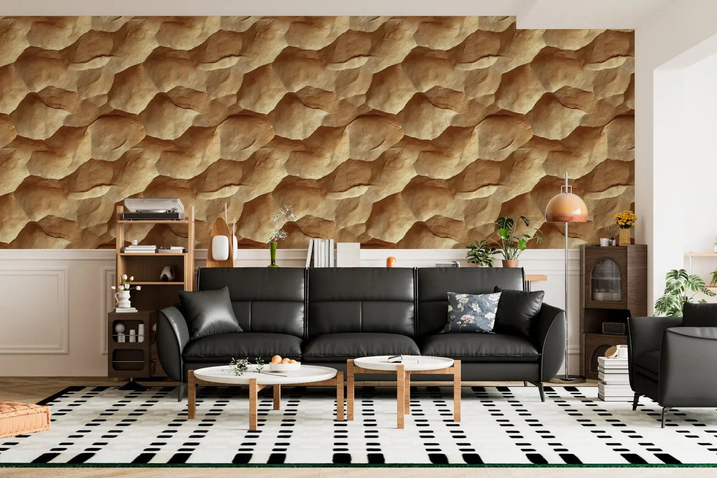 Sun-Kissed Sandstone Layers