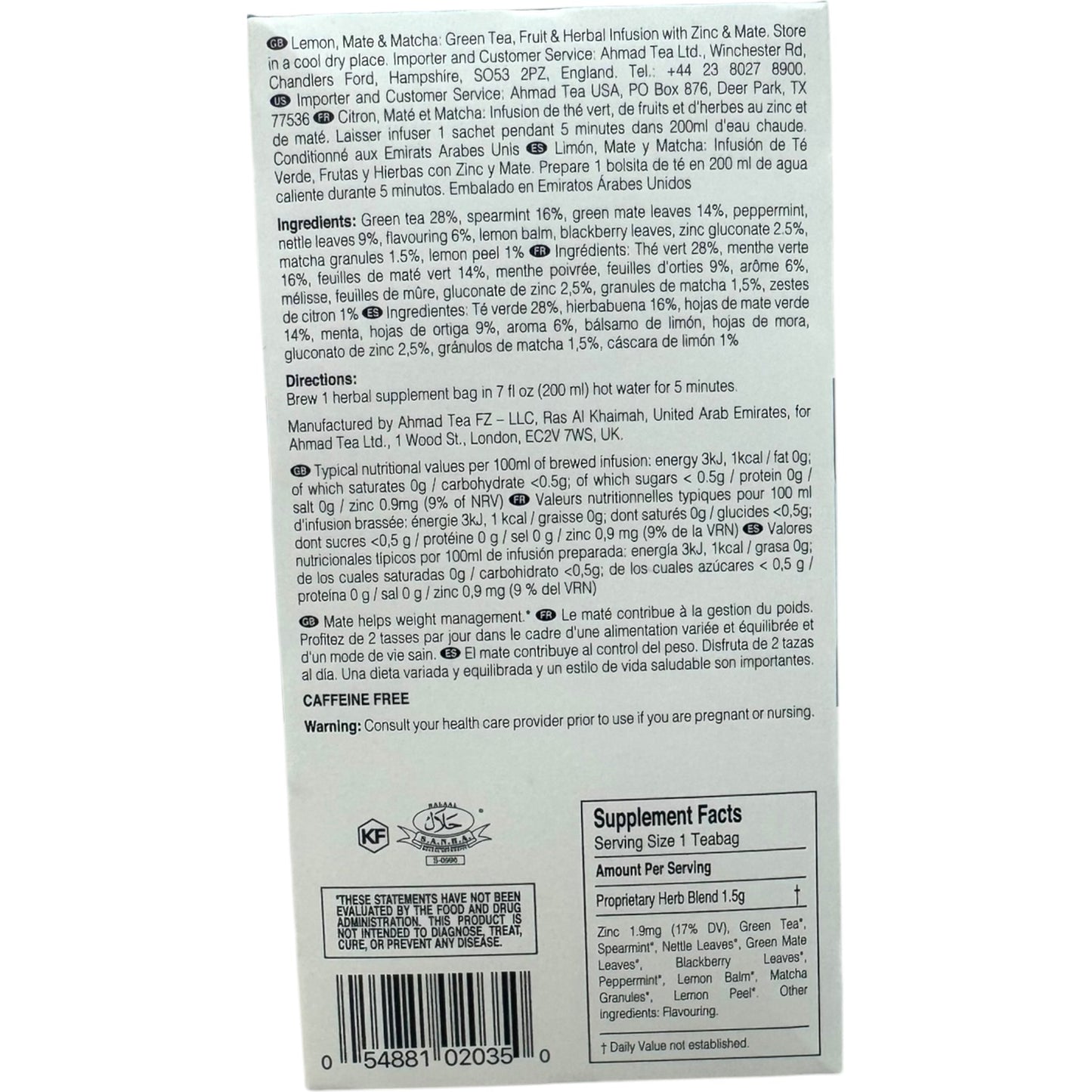 Ahmad Tea - Premium Exotic Tea Blends from ALBASHA Store - Authentic Flavors for Tea Lovers