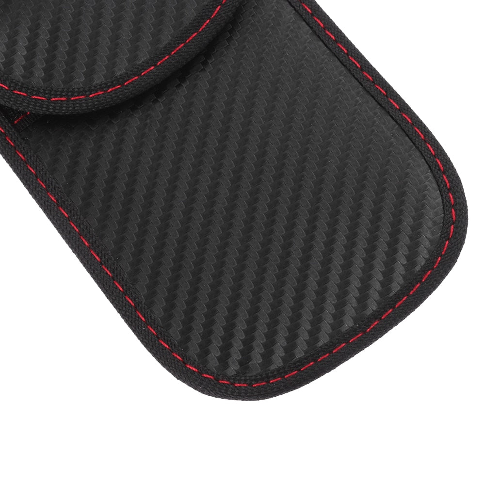 1PC Card Car Key Storage Bag FOB Signal Blocker
