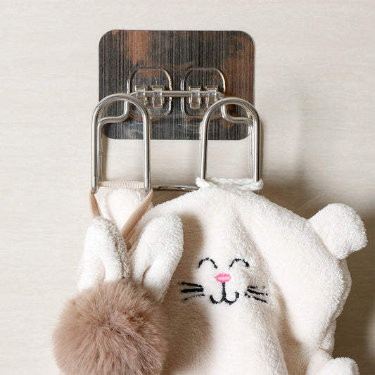 1PC Metal Towel Scrubbers Soap Drying Shelves Rack