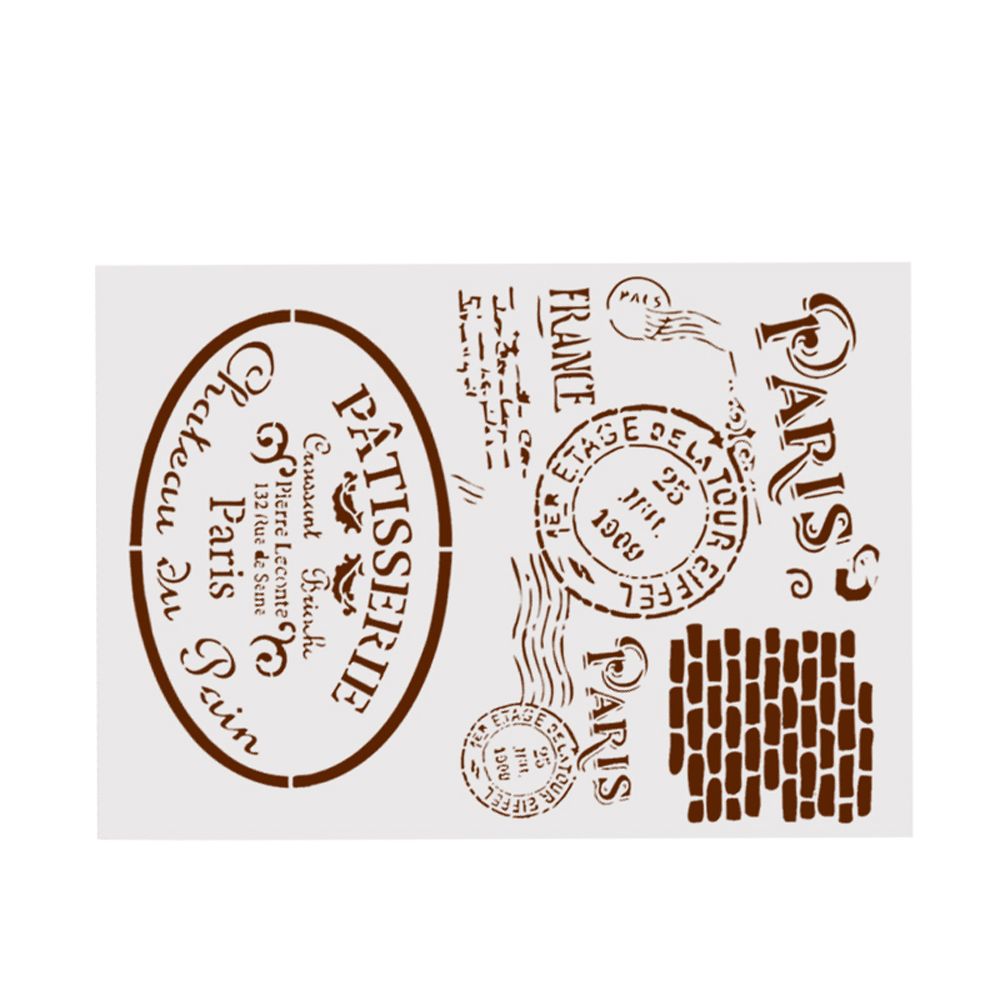 1PC DIY Craft Letter Alphabet Layering