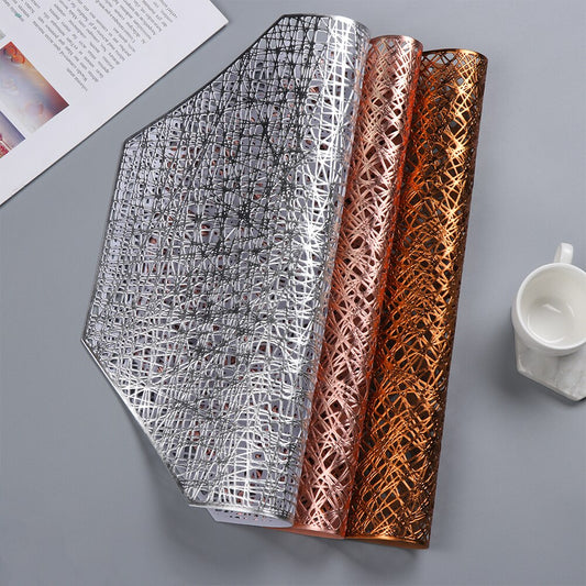 1PC PVC Placemat For Dinner Table Plastic