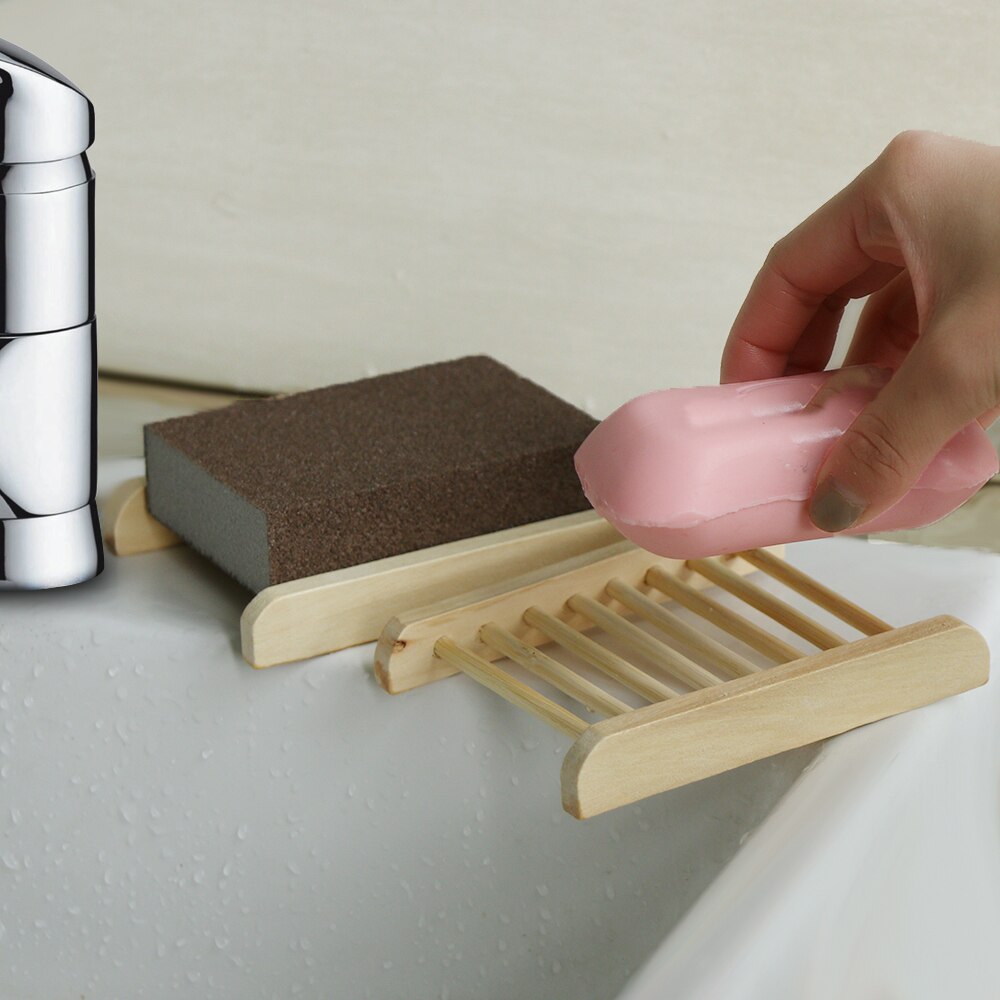 1PC Portable Useful 12*9cm Natural Wood Strong