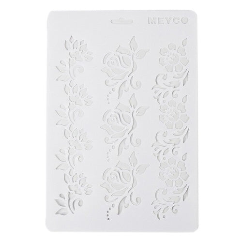 1Pc Flower Layering Stencils Painting Scrapbooking