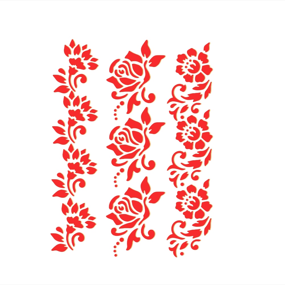 1Pc Flower Layering Stencils Painting Scrapbooking