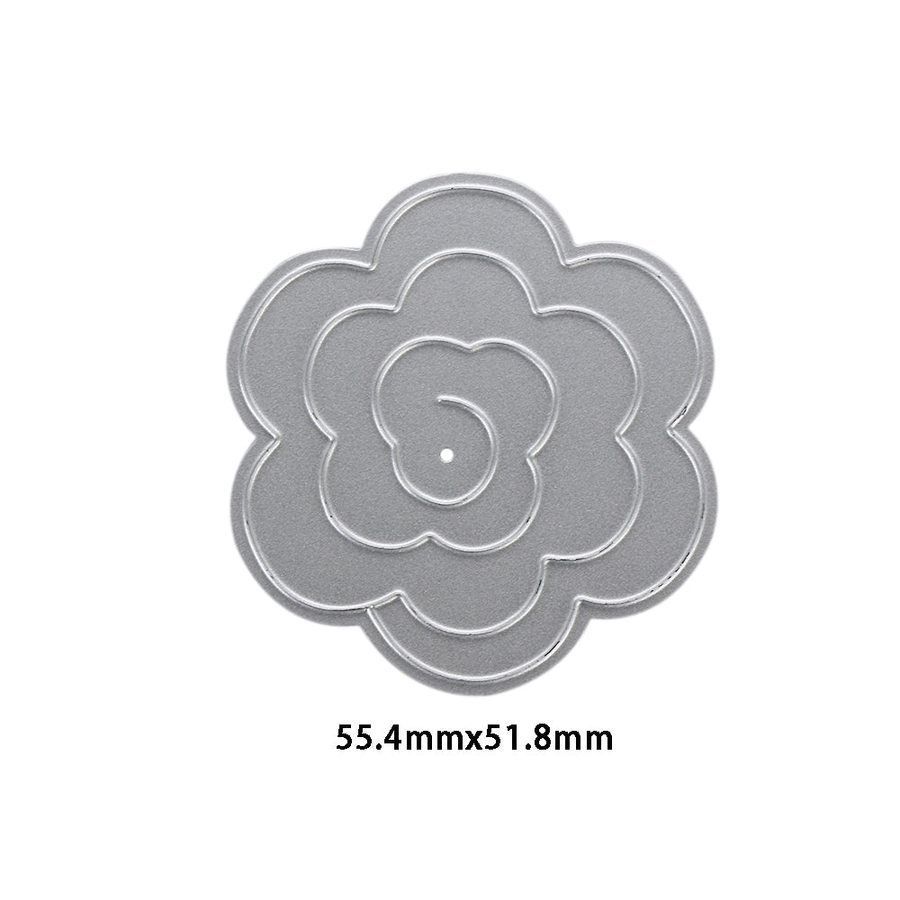 1Pc Metal Flower Shape Cutting Dies Stencils DIY