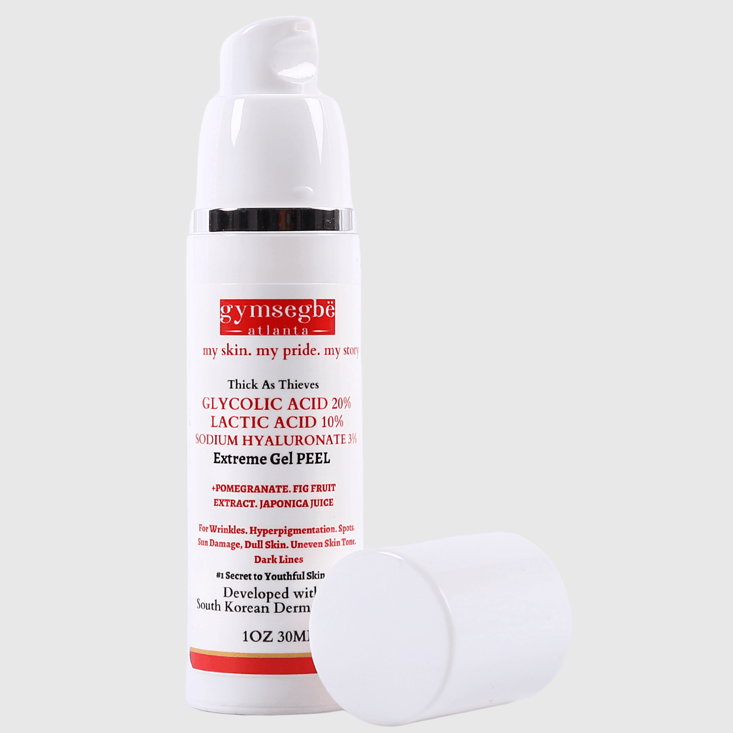 Thick As Thieves Pure Glycolic Acid Lactic Acid Extreme Gel Peel - 30ml