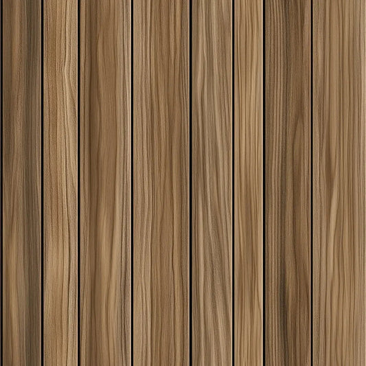 Natural Oak Vertical Slat Wallpaper