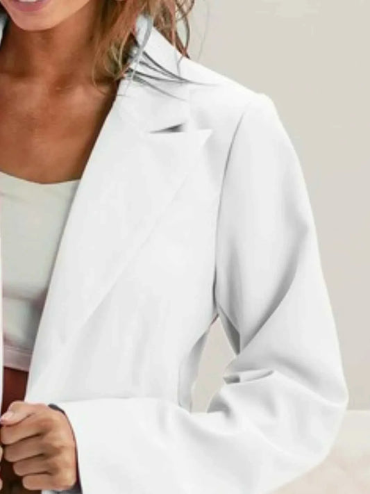 BiBi Single Breasted Peaked Lapel Blazer Women's Jacket