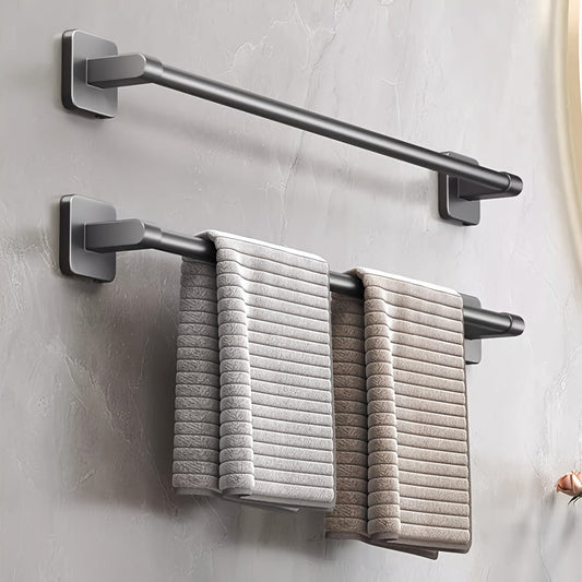 Rustproof NoDrill Towel and Slipper Organizer Rack