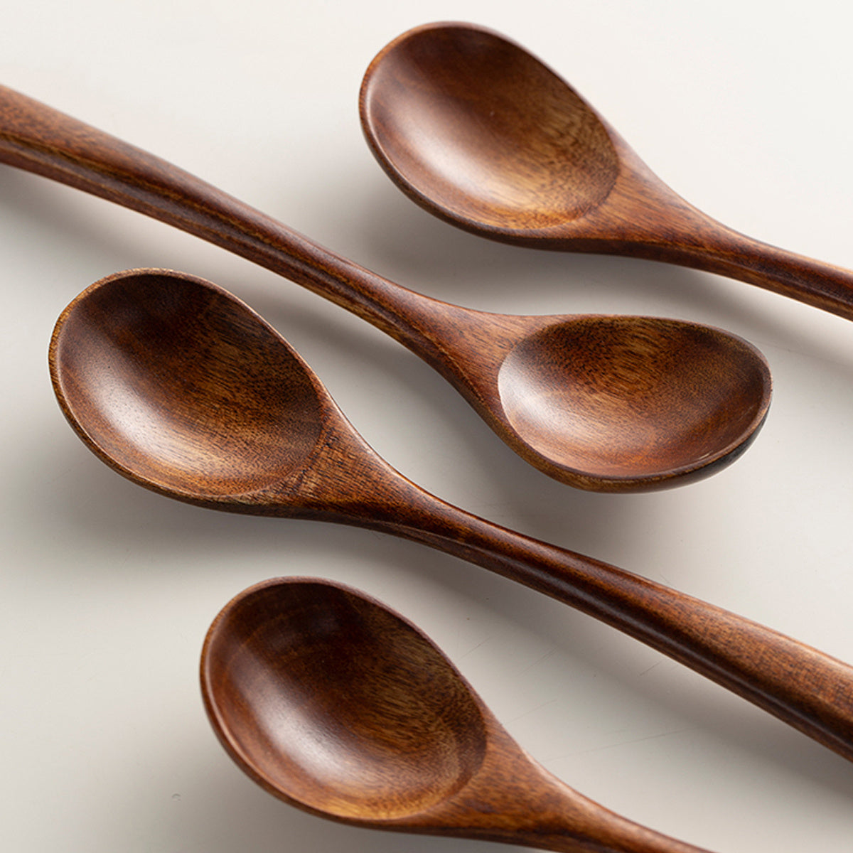 Handcrafted Vintage Wooden Spoons Durable Stylish Kitchen Set