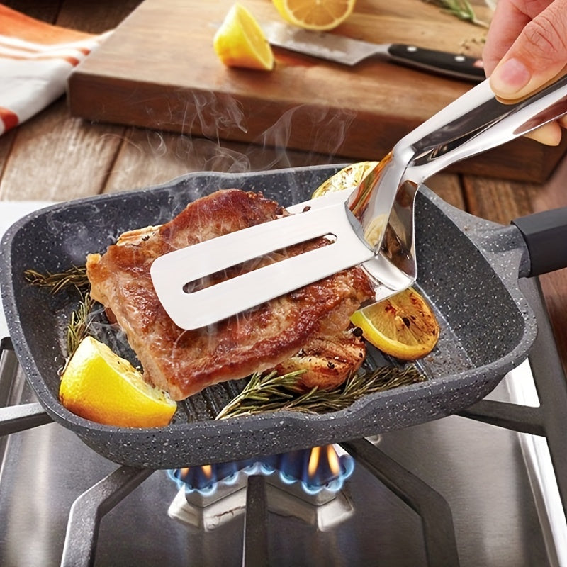 NonStick Steel Fish Flip Spatula for Home Cooking
