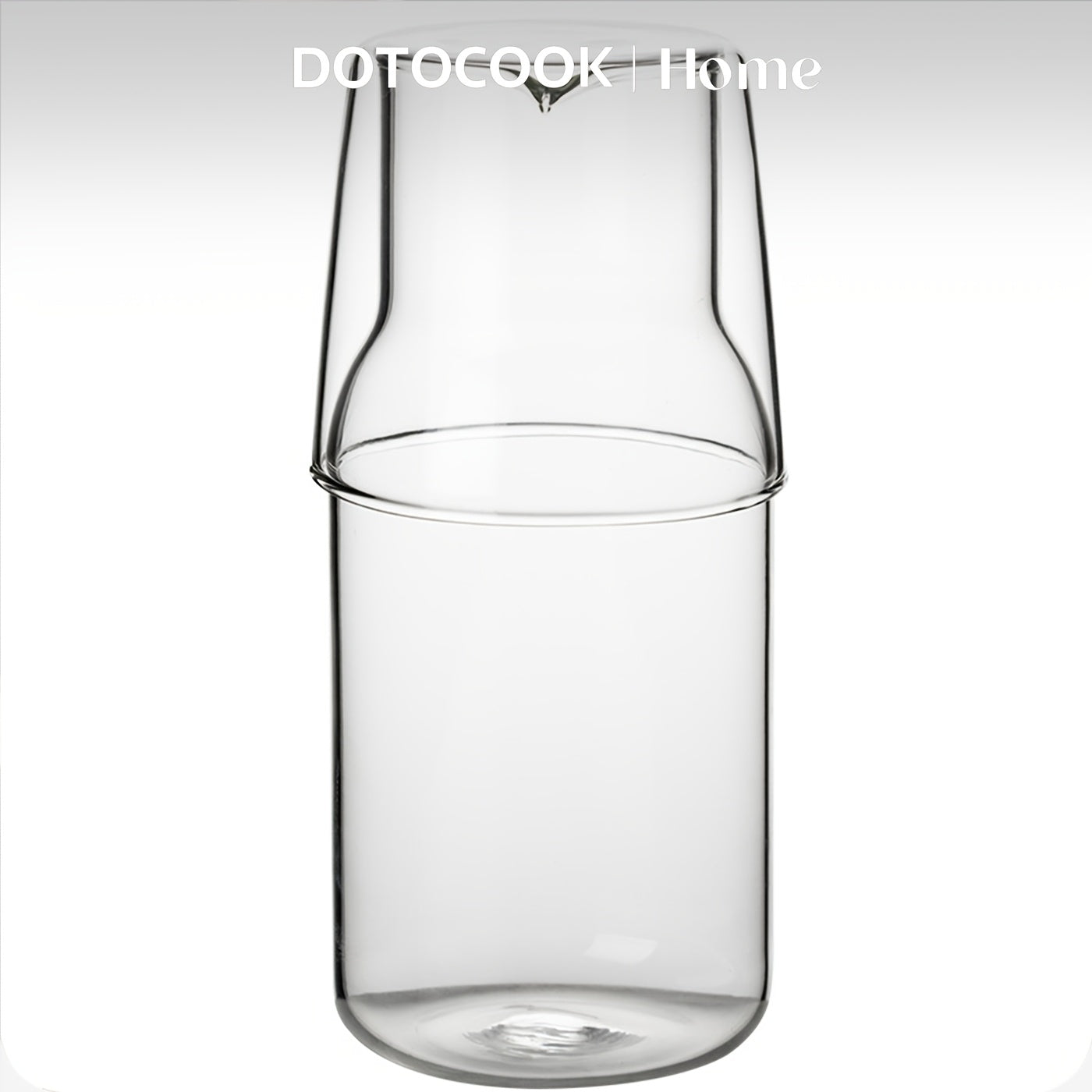 Elegant BPAFree Glass Water Carafe Cup Set