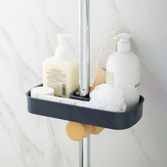 Sink Shelf Soap Sponge Drain Rack Storage Basket | Kitchen Essentials | Kitchen + Metal