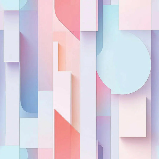 Pastel Dimensions Architectural Dream