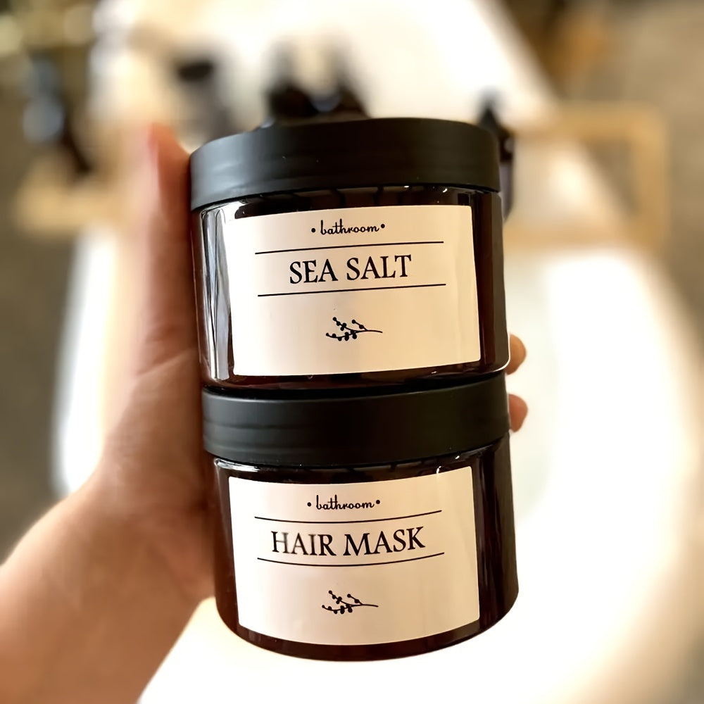 Elegant 300ml Bathroom Jar Set Store Bath Essentials with Style