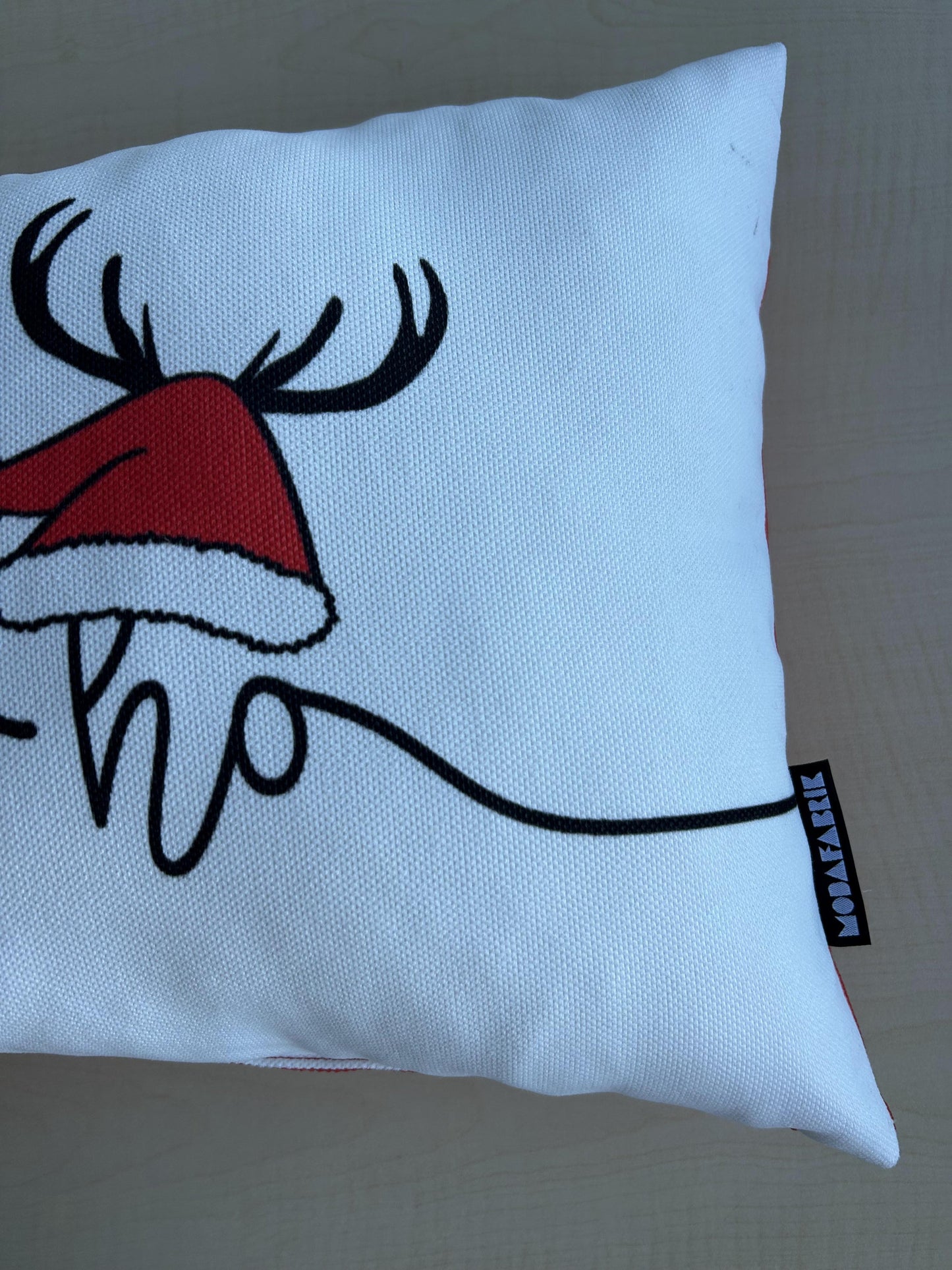 Christmas Cheer Pillow Cover, Holiday Decorating