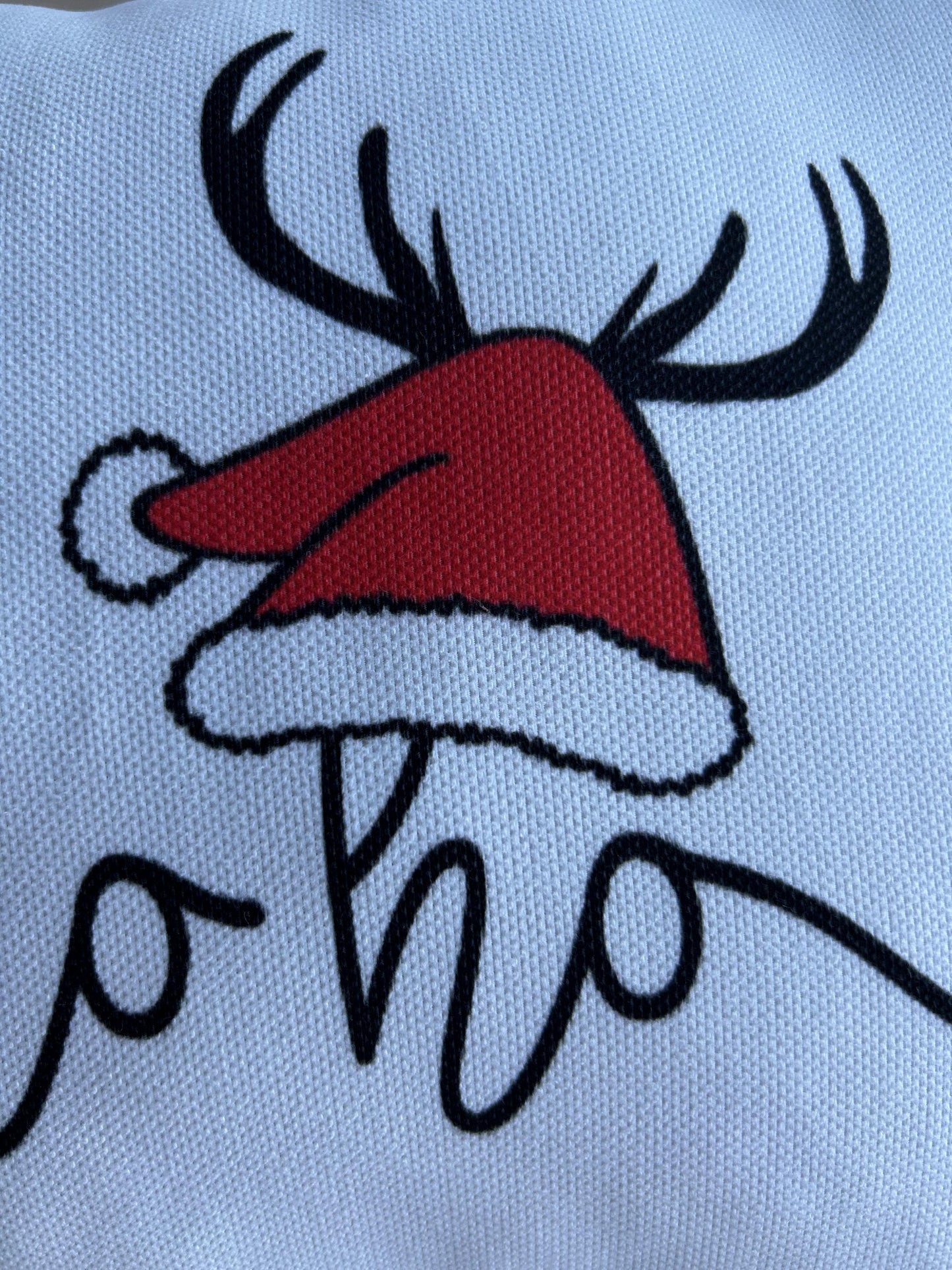Christmas Cheer Pillow Cover, Holiday Decorating