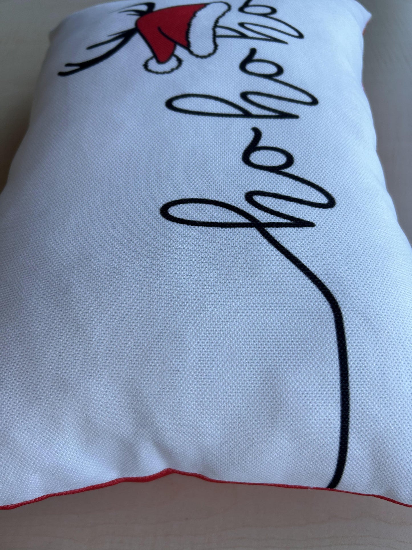 Christmas Cheer Pillow Cover, Holiday Decorating