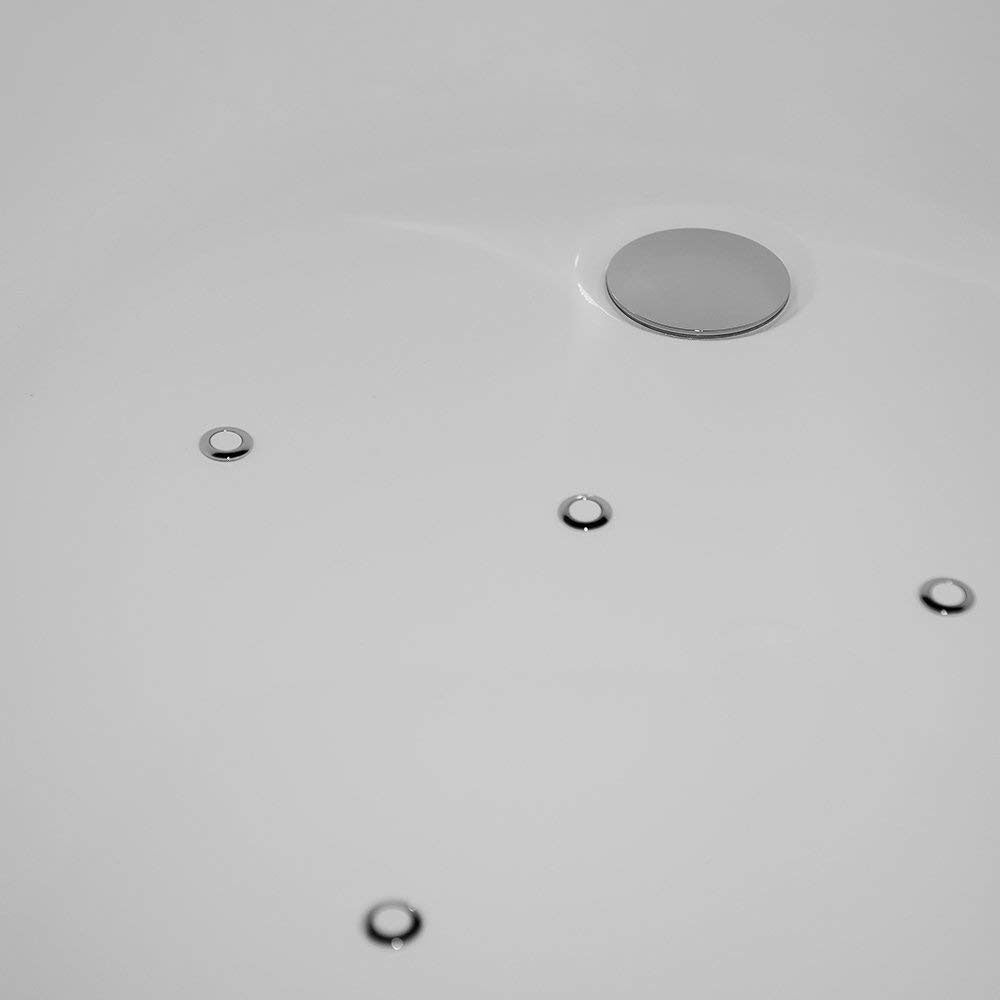 WOODBRIDGE BTS1607/B0031 67" Air Bubble Freestanding Bathtub