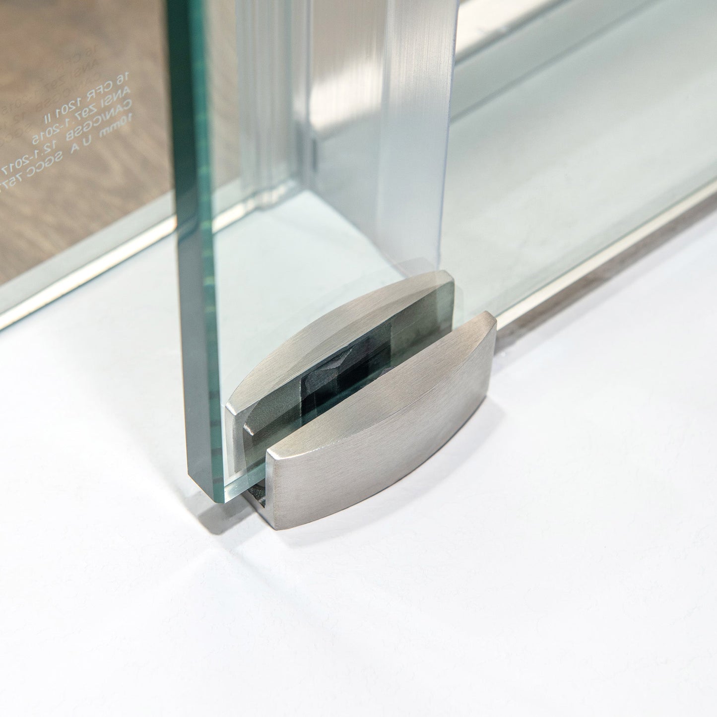 WOODBRIDGE Frameless Sliding Shower Doors with Soft Close System, 56-60" Width x 76"Height with 3/8"(10mm) Clear Tempered Glass