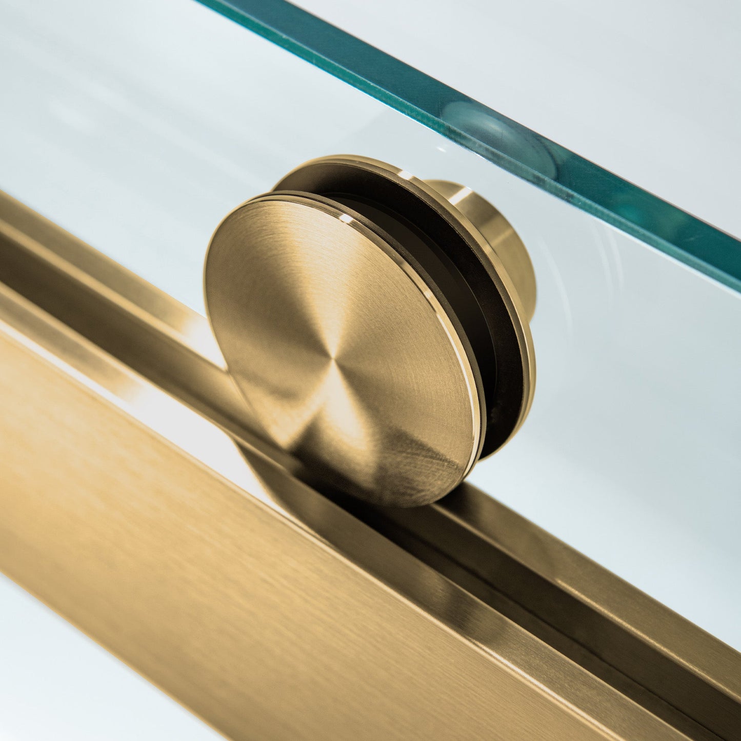 WOODBRIDGE Frameless Bathtub Shower Doors 56-60" Width x 66" Height with 5/16"(8mm) Clear Tempered Glass, Double Sliding with Side Seal Strips