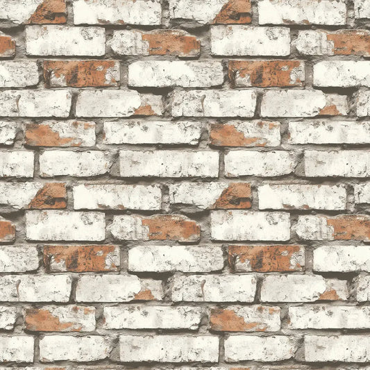 Urban Loft Whitewashed Brick