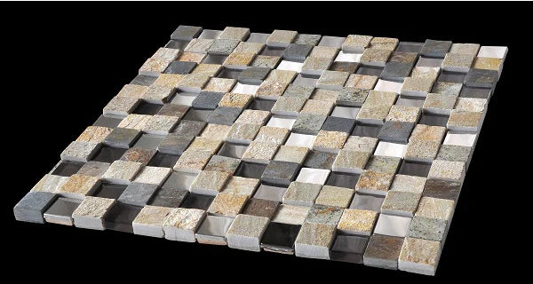 Cubic Beige Mosaic