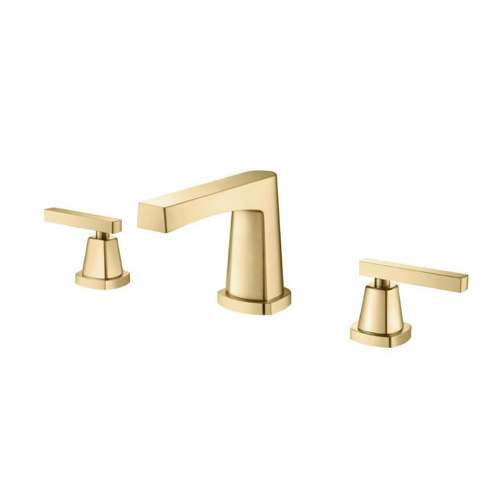 Flusso 240.2001 Three Hole 8" Widespread Two Handle Bathroom Faucet