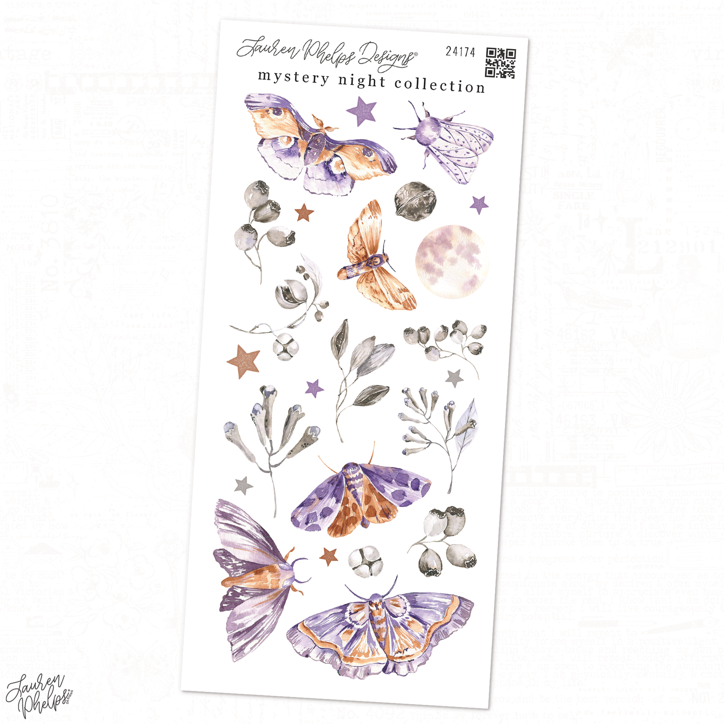 Mystery Night Collection | Deco Sheet 3