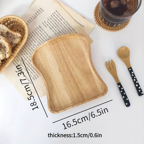 Elegant MultiPurpose Wooden Tray for Serving Snacks | Kitchen + Metal