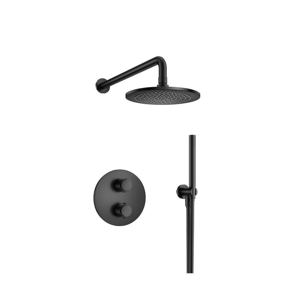 Flusso 250.7050 Two Output Shower Set With Shower Head And Hand Held