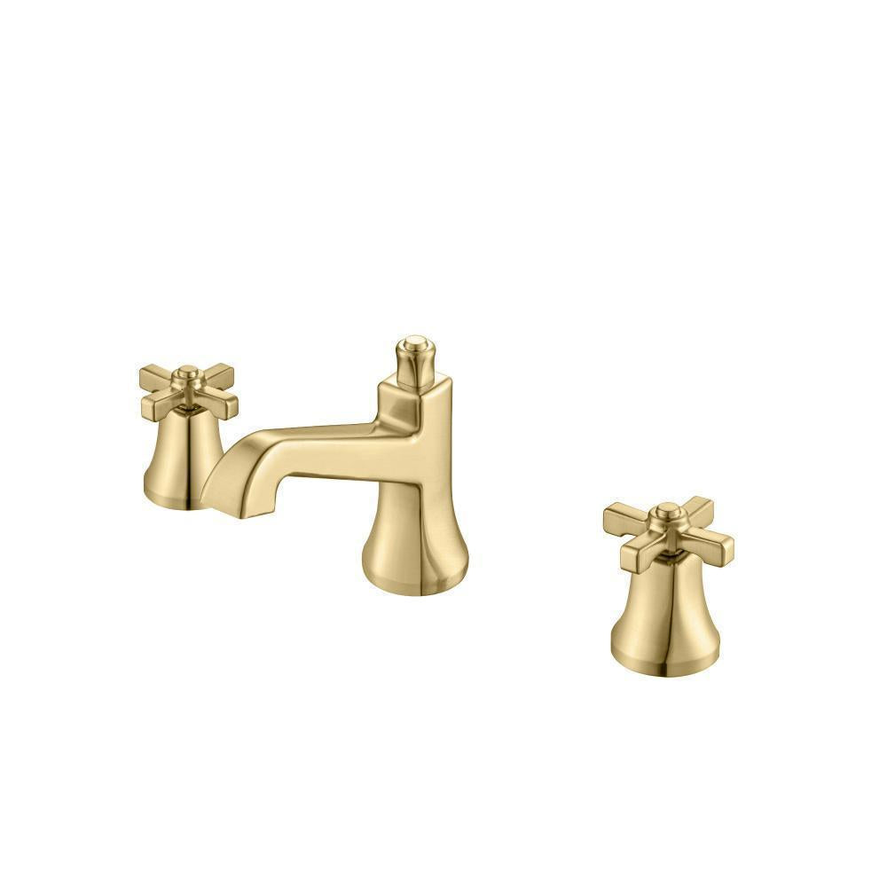 Flusso 270.2000 Three Hole 8" Widespread Two Handle Bathroom Faucet
