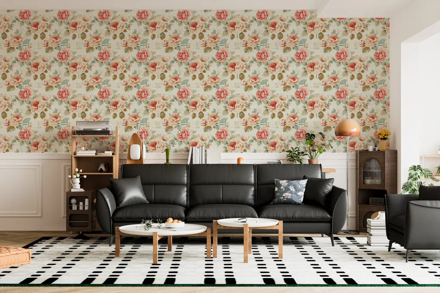 Blushing English Rose Garden