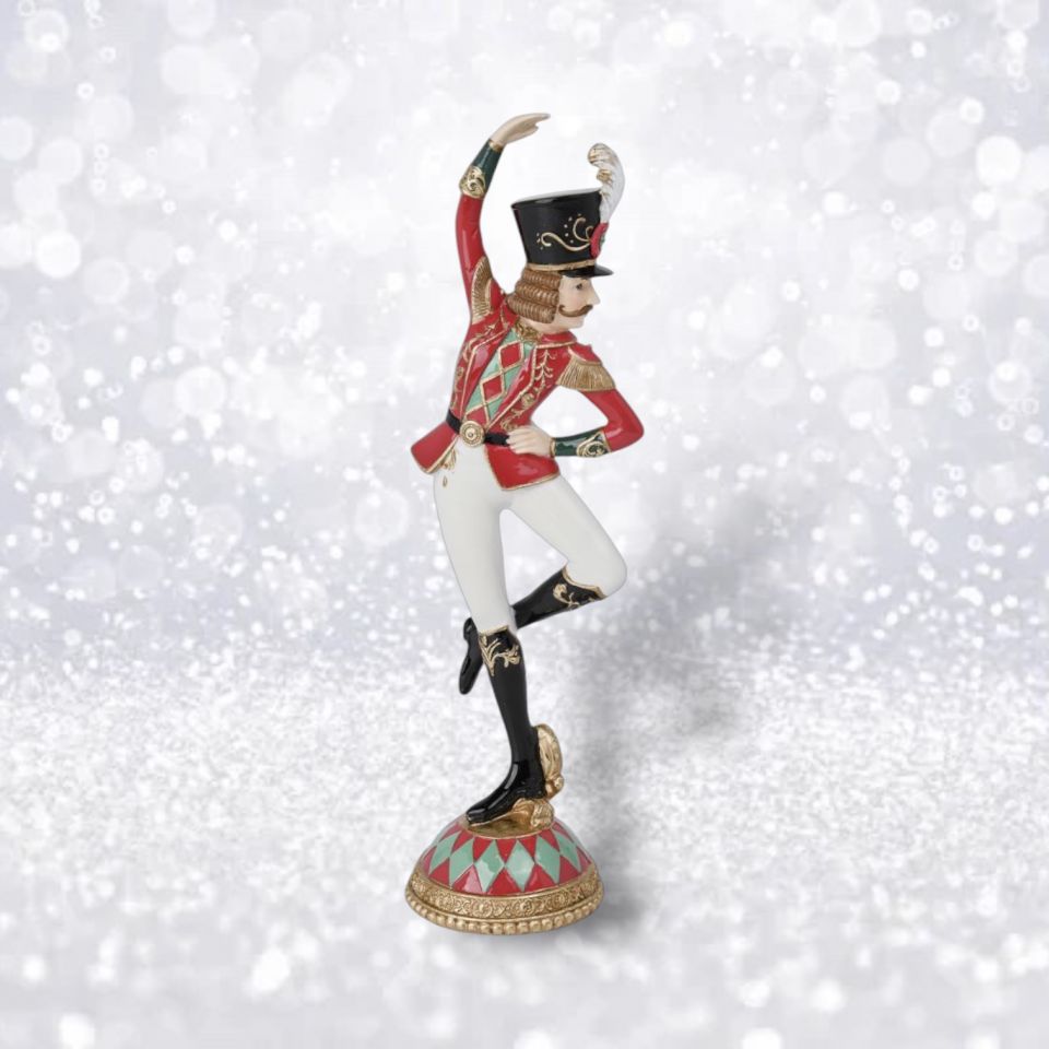 Christmas Carousel Collection - 11.5" Colonial Nutcracker
