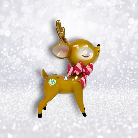 Santa's Sweet Shoppe Collection - 10" Baby Deer with Candy