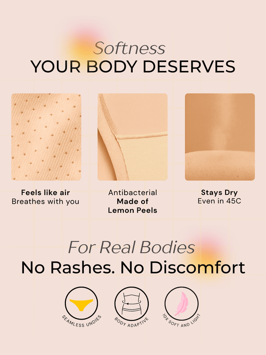 Lemon Bae Wellness Seamless Briefs