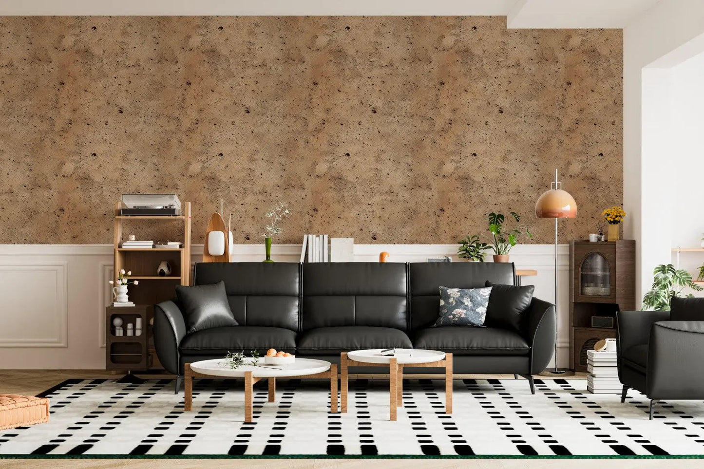 Sienna Earth Plaster Wallcovering
