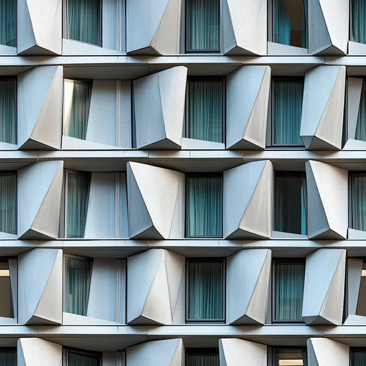 Angular Concrete Edifice