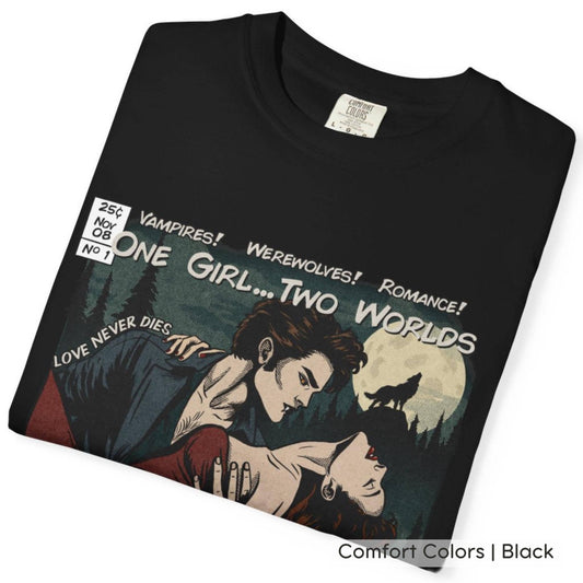 TheKingShirt - Twilight Comic Book Cover T-Shirt – Subtle Vampire Fan Tee