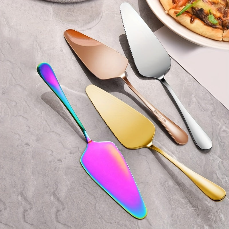 Stainless Steel Cake Shovel with Serrated Edge Tool
