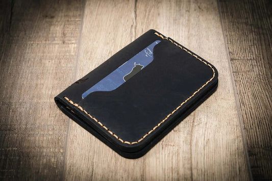 The Georgetown Minimalist Wallet in Black