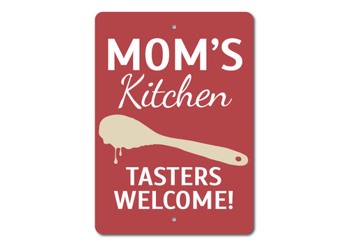 Mom's Kitchen Sign | Home Decor | Kitchen + Metal